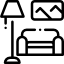 Gypsum and Decoration Icon